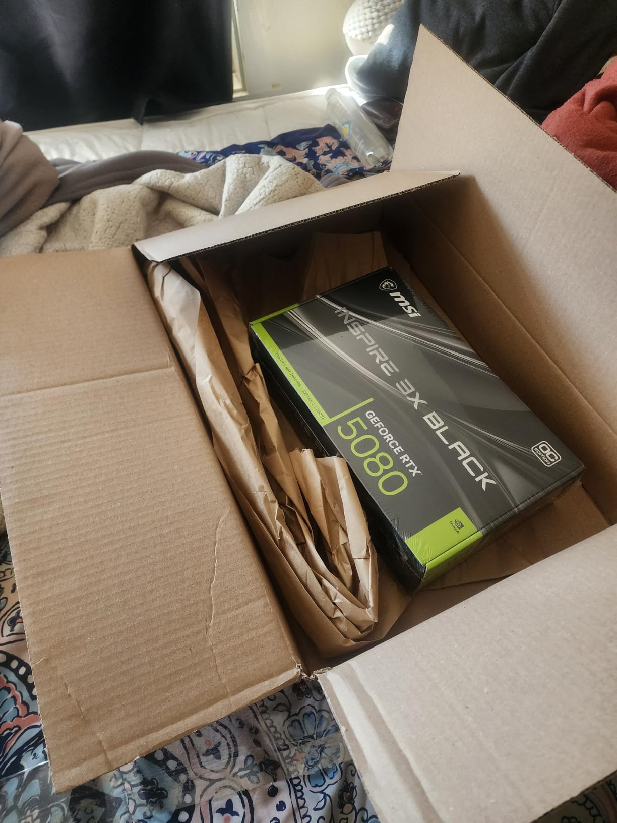 MSI Gaming RTX 5080 16G Inspire 3X OC Black Graphics Card customer photo 2