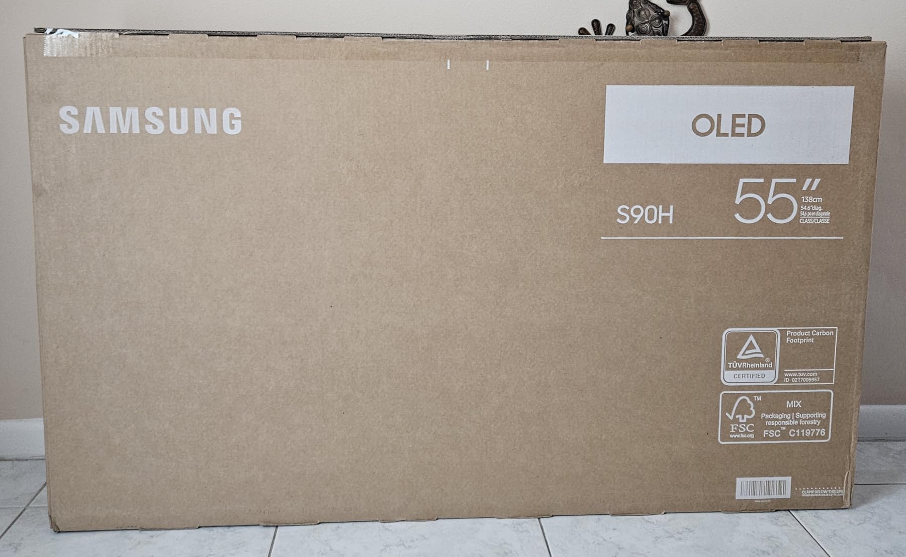 Samsung 65-Inch Class OLED S90H Series Samsung Vision AI Smart TV (2026 Model, 65S90H) OLED HDR+ with Glare Free, NQ4 AI Gen3 Processor, 4K AI Upscaling Pro, AI Motion Enhancer Pro, Alexa Built-in customer photo 2