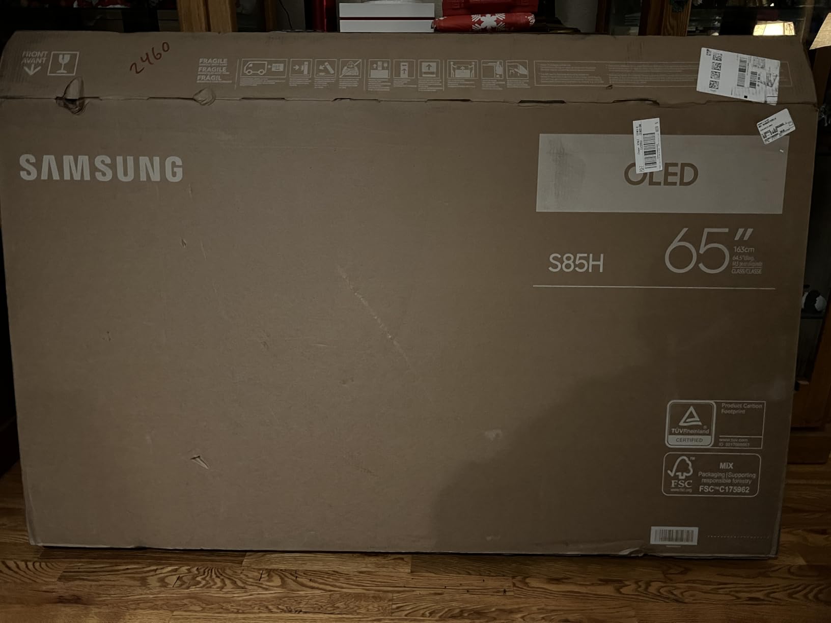 65-Inch Class OLED S85H Series Samsung Vision AI Smart TV (2026 Model, 65S85H) OLED HDR, NQ4 AI Gen2 Processor, 4K AI Upscaling, AI Sound Controller, Color Booster Pro, Alexa Built-in customer photo 2