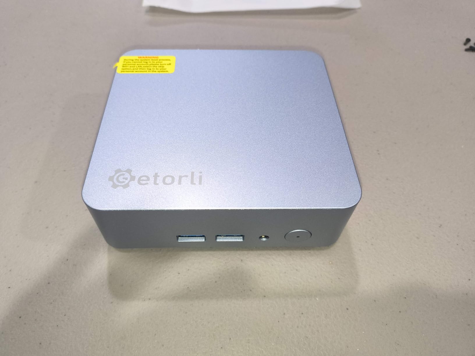 Getorli Mini PC AMD Ryzen 5 3550H, 16G DDR4 512G NVMe SSD Mini Computer, Triple 4K Display Support, WiFi 6 & BT 5.3, Dual HDMI Type-C, Small Desktop Computer for Office, Home, Business, Light Gaming customer photo 1