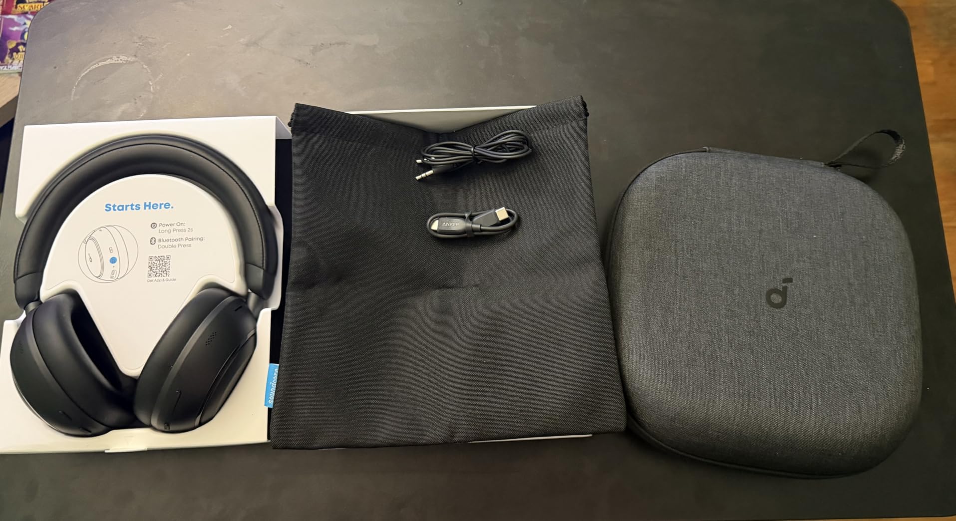 Soundcore Space 2 by Anker, Active Noise Cancelling Headphones, Comfortable Fit, 50H Playtime, LDAC Hi-Res Wireless Audio, Dual Connection, Clear Calls, Bluetooth 6.1, Nap Mode, Wearing Detection customer photo 1
