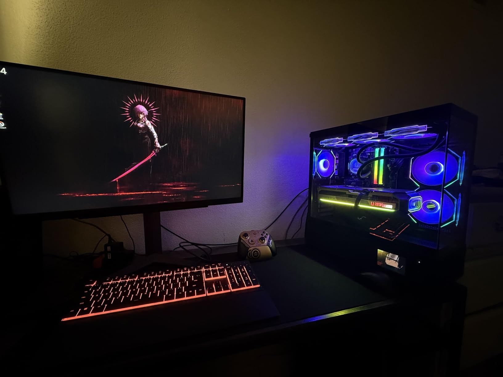 ZOTAC MEK Gaming PC Desktop, NVIDIA GeForce GeForce RTX 5080 16GB GDDR7, AMD Ryzen 7 9800X3D Up to 5.2GHz, 32GB DDR5, 2TB NVMe SSD, 850W 80+ Gold PSU, WiFi 6E, Windows 11 Pro customer photo 1