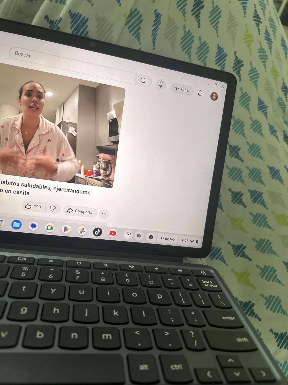 Chromebook Duet Gen 9 11-inch FHD+ 2-in-1 Tablet Touchscreen Laptop (8-Core MediaTek Kompanio 838, 4GB, 64GB eMMC + 64GB SD Card, Detachable Keyboard) 8MP Webcam, Students, Home, IST HUB, Chrome OS customer photo 2