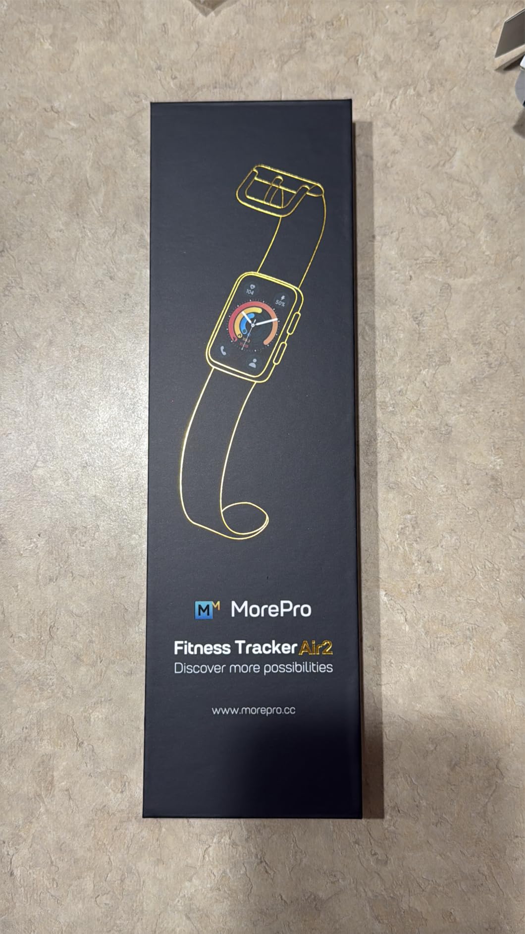 MorePro Health Fitness Tracker for Women Men, 24/7 Heart Rate Blood Pressure & Oxygen Monitoring, Sleep Tracker, 100+ Sport Modes Smart Watch, IP68 Waterproof, 2 Bands, Compatible Android iOS customer photo 1