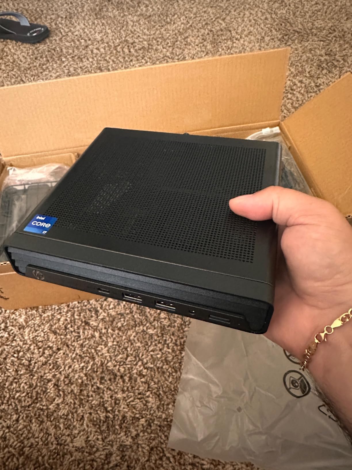 HP Elite Mini 800 G9 Business Desktop Computer PC | Intel i7-14700 20-Core up to 5.4GHz | 32GB DDR5 | 1TB SSD | Windows 11 Pro | WiFi 6 | Compact Office Computer | Keyboard & Mouse Included customer photo 1