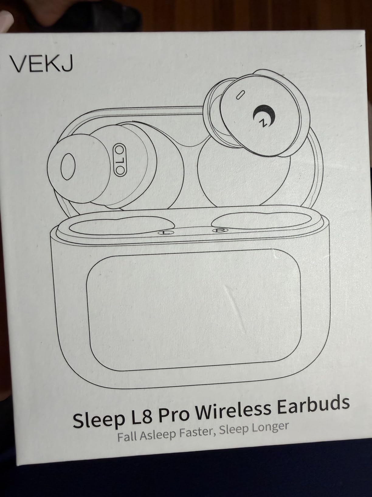 2026 Sleep Earbuds Bluetooth 5.4 in Ear Smart Touch Screen Ear Buds, 48H Playtime Mini Sleep Headphones Small Design for Side Sleepers, 5 EQ Modes, Crystal-Clear Calls, IPX7 Waterproof Earphones Black customer photo 1