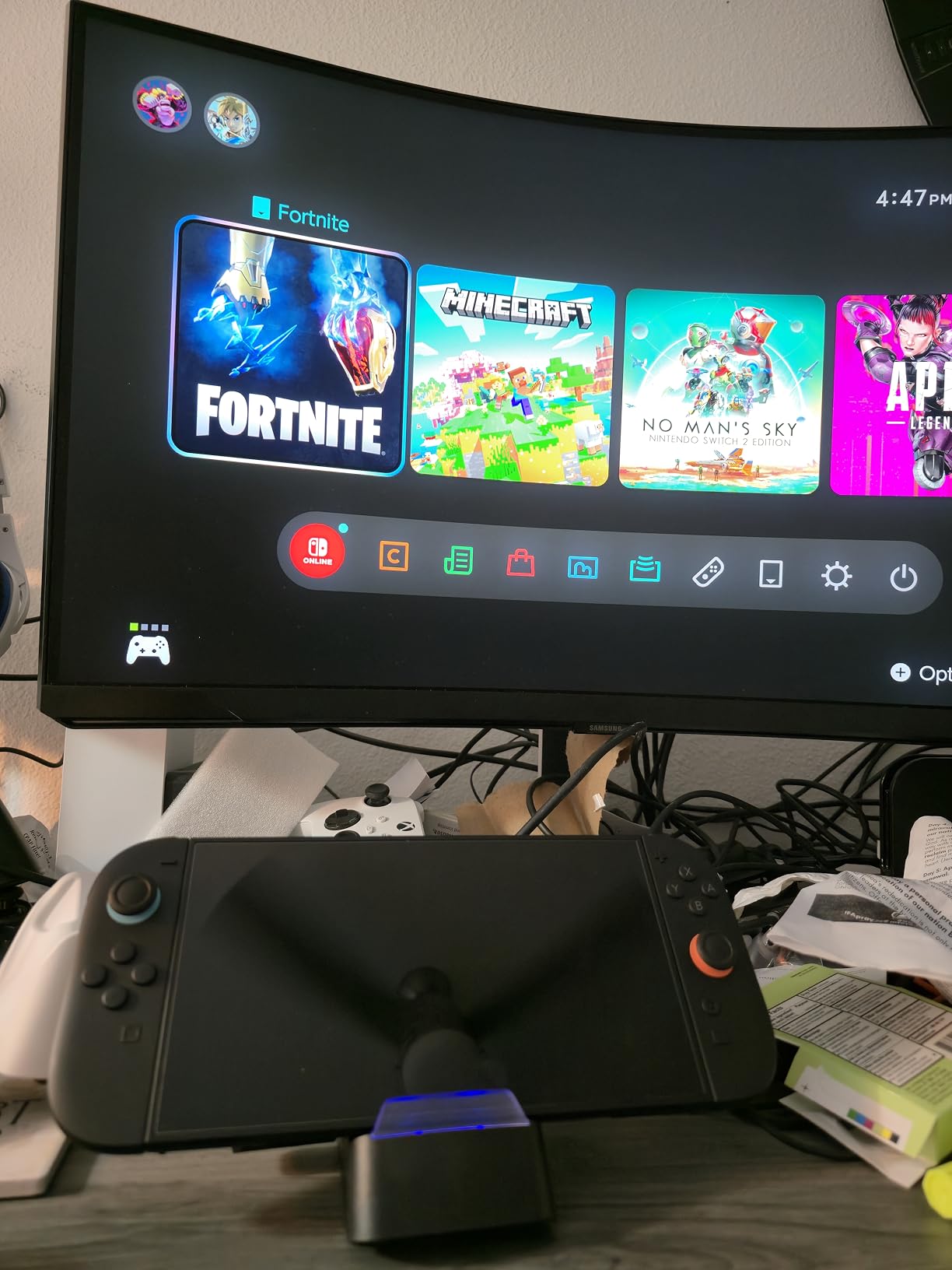 Docking Station for Nintendo Switch 2, Portable TV Dock with 4K@60Hz HDMI Output, 60W PD Charging, USB 3.0 & USB 2.0 Ports, One-Touch Mode Switch, 3-Angle Travel Charging Stand customer photo 2