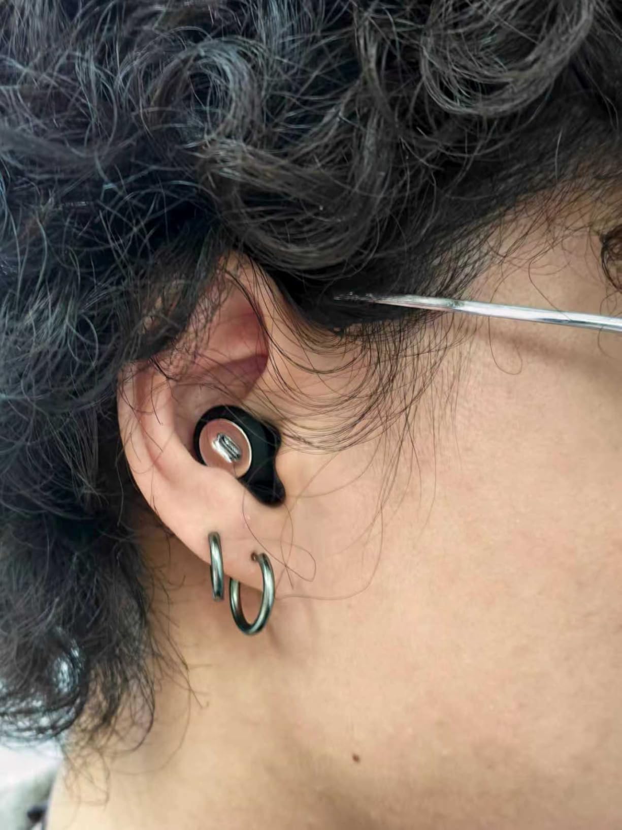 2026 Pro Ear Plugs for Sleeping, 46dB ASTM Certified Noise Cancelling Ear Plugs for Side Sleepers, 360° Pressure-Balanced, Snore & Noise Blocking with 6 Ear Tips, All-Day Comfortable Fit, Black customer photo 1