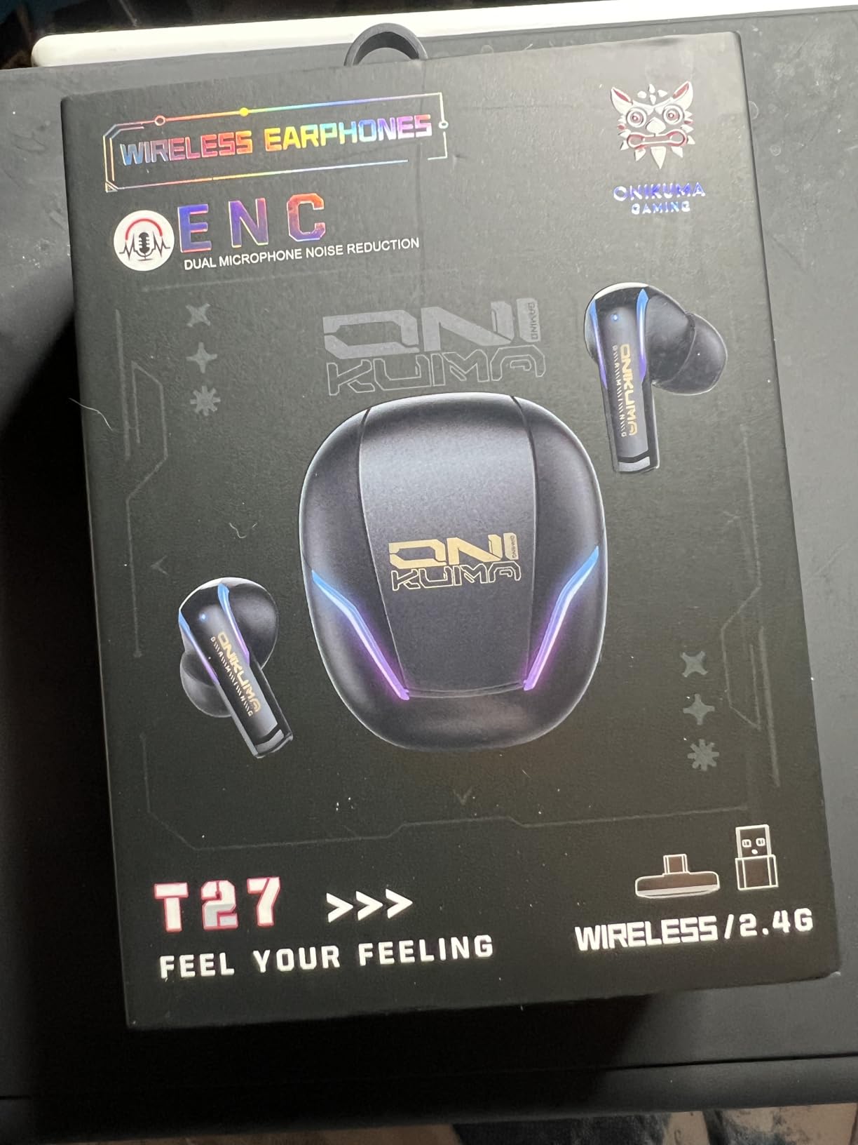 New Version Wireless Gaming Earbuds, 20ms Ultra Low Latency, 2.4GHz + Bluetooth 5.3 Dual Mode, ENC Mic, USB-C Dongle Compatible with PS5/PS4, Meta Quest 3/3S/2, Steam Deck, PC & Mobile - White customer photo 1