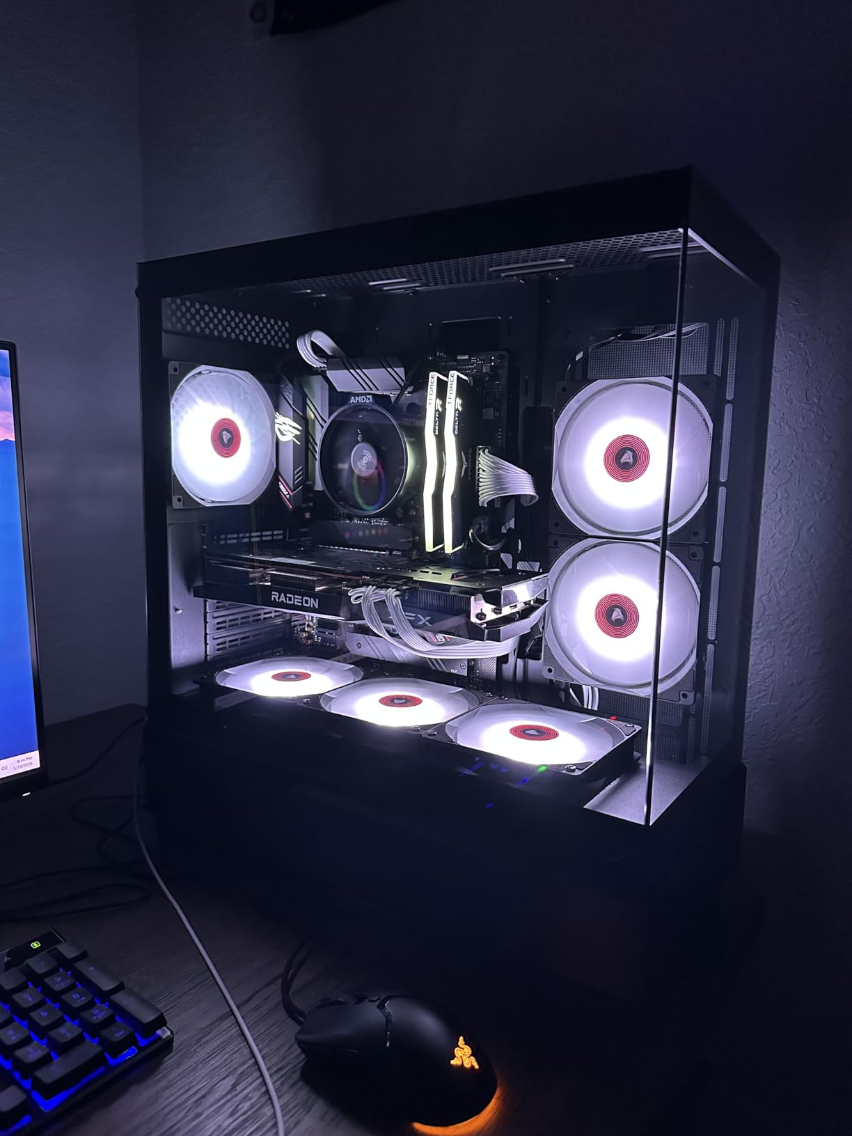 Newegg Motherboard CPU Memory Combo - ROG Strix B550-F Gaming WiFi II Bundle with Ryzen 5 5500 and T-Force Delta RGB 16GB (2 x 8GB) DDR4 Memory customer photo 1