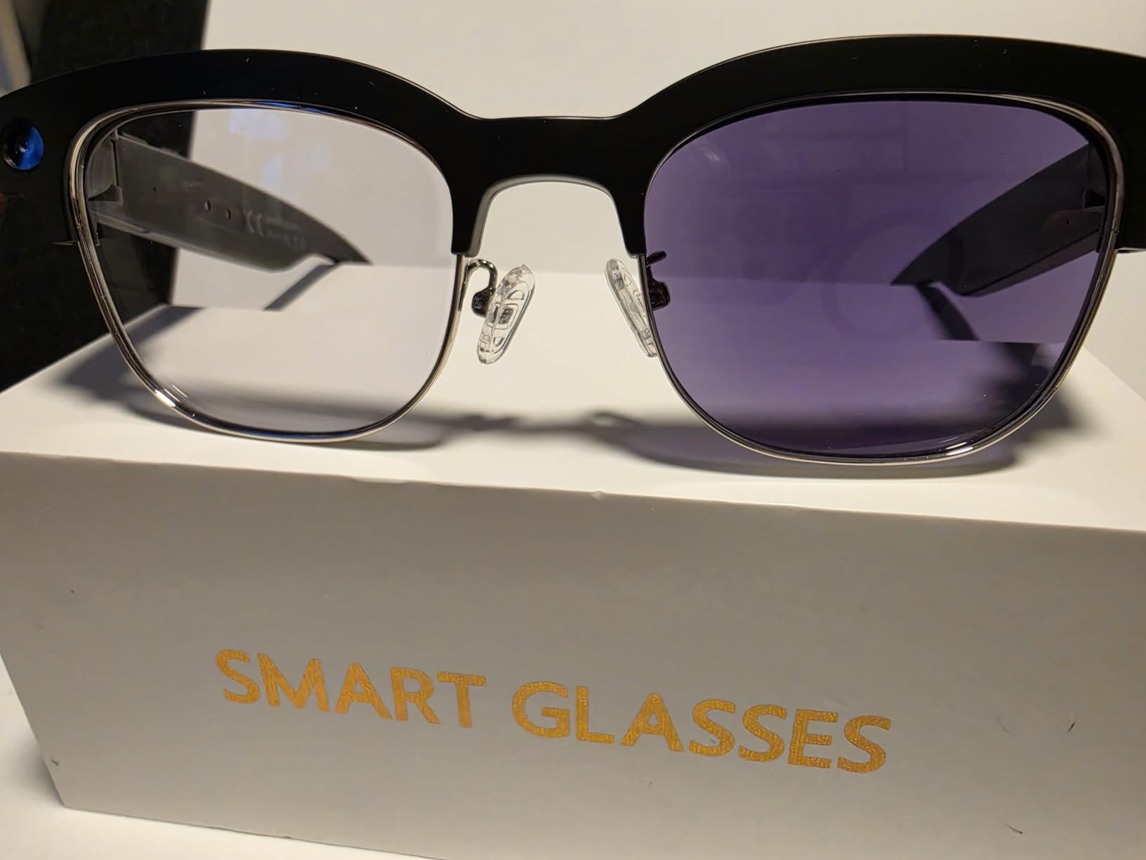 AI Smart Glasses with Camera, 4K EIS Anti-Shake Video & Photo Capture, Real-Time Translation, Open-Ear Bluetooth Audio, Object Recognition, Recording Sunglasses with Photochromic customer photo 2
