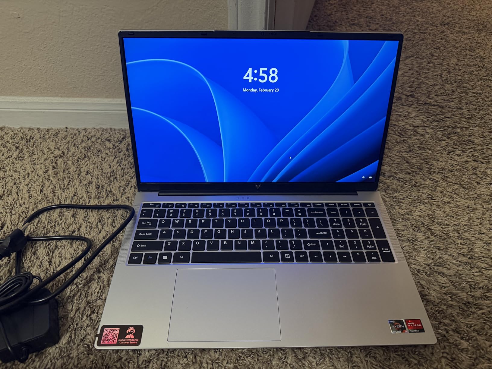 Light Gaming Laptop, AMD Ryzen 7 5700U (8C/16T, Up to 4.3GHz), 16GB RAM 512GB NVMe SSD, WiFi 6, BT5.2, 2026 Laptop Computer, 15.6 Inch Laptop, Numeric KB, HDMI Type-C USB 3.2 Multitasking Laptop customer photo 1