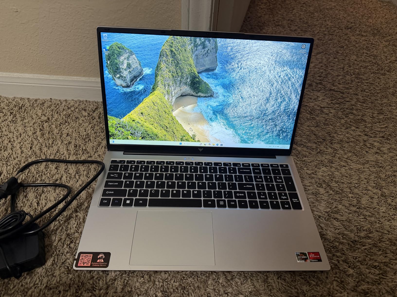 Light Gaming Laptop, AMD Ryzen 7 5700U (8C/16T, Up to 4.3GHz), 16GB RAM 512GB NVMe SSD, WiFi 6, BT5.2, 2026 Laptop Computer, 15.6 Inch Laptop, Numeric KB, HDMI Type-C USB 3.2 Multitasking Laptop customer photo 2