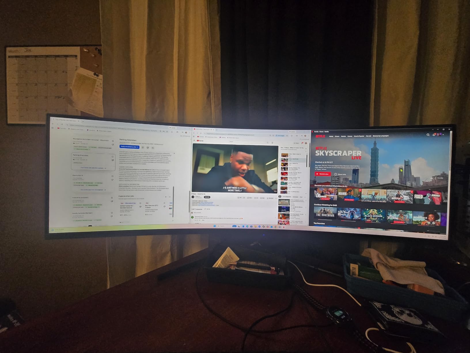 Deco Gear 49 Inch Curved Ultrawide Monitor, 5120x1440 Dual QHD 32:9 1500R VA Display, HDR400, 120Hz, Adaptive Sync, 1ms MPRT, USB-C 65W PD, KVM, PIP/PBP, Gaming & Workstation Setup, for PC & Laptop customer photo 2