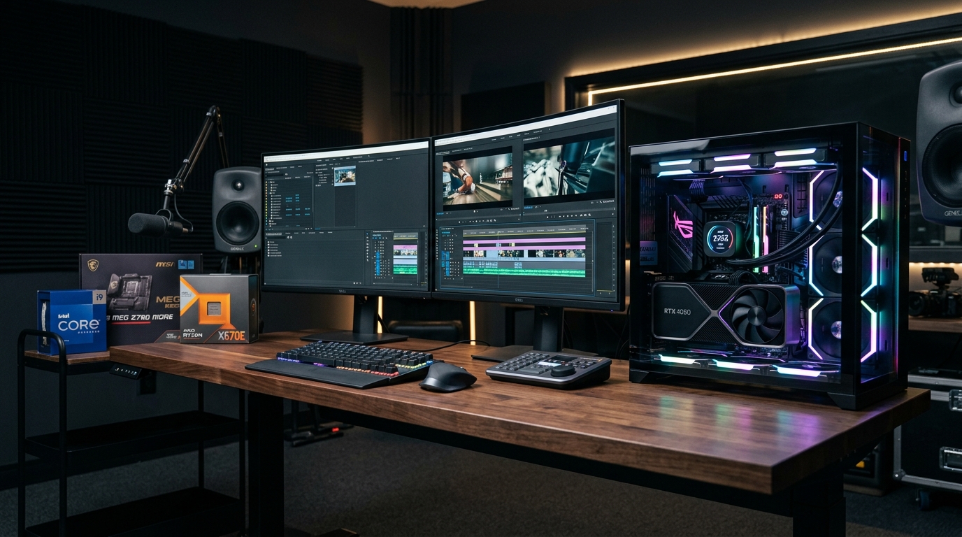 12 Best CPU Motherboard Combo for Video Editing (August 2026)