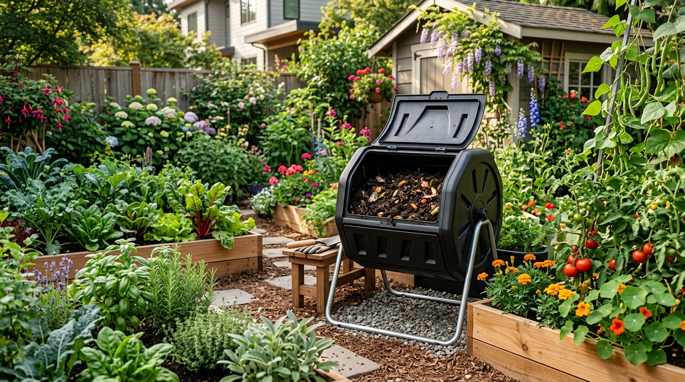 10 Best Compost Tumblers for Small Yards (August 2026): Expert Reviews