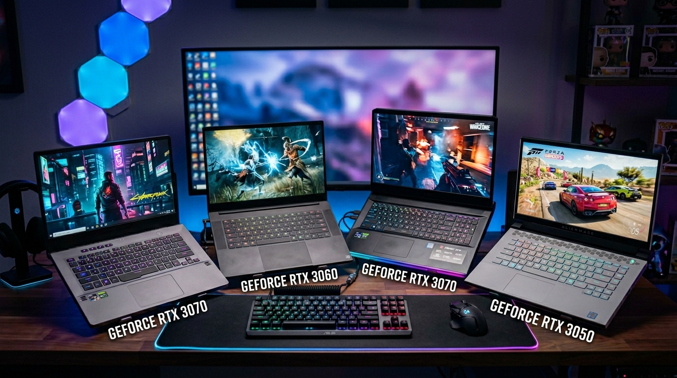 12 Best RTX 3050/3060/3070 Laptops in 2026 – Tested & Reviewed
