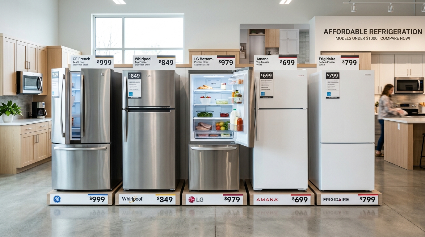 12 Best Refrigerators Under $1000 (August 2026) – Tested Picks