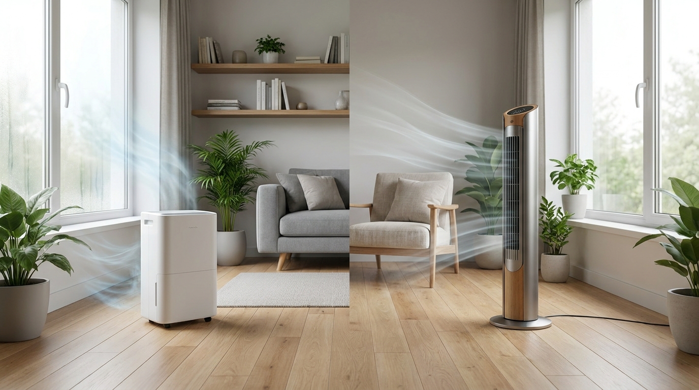 Dehumidifier vs Fan: Which Do You Need? (August 2026)