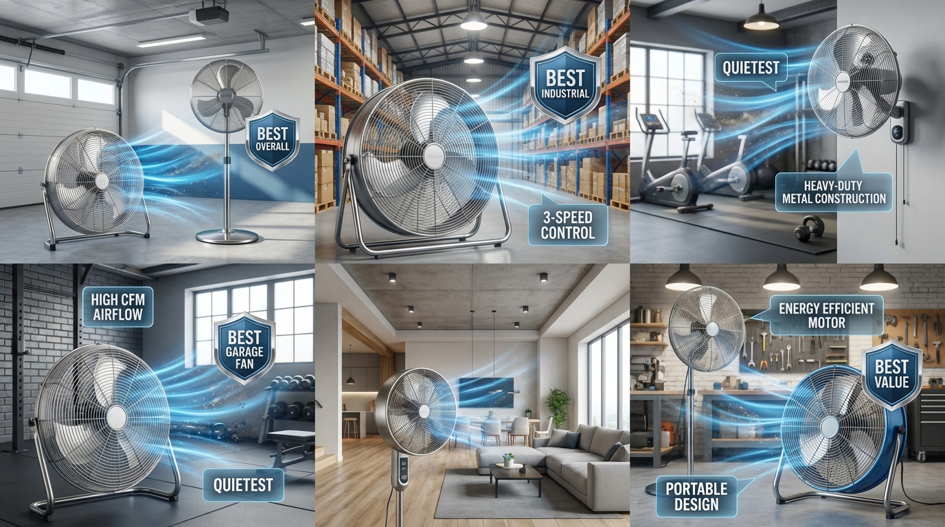 10 Best High Velocity Fans (August 2026): Expert Reviews & Guide