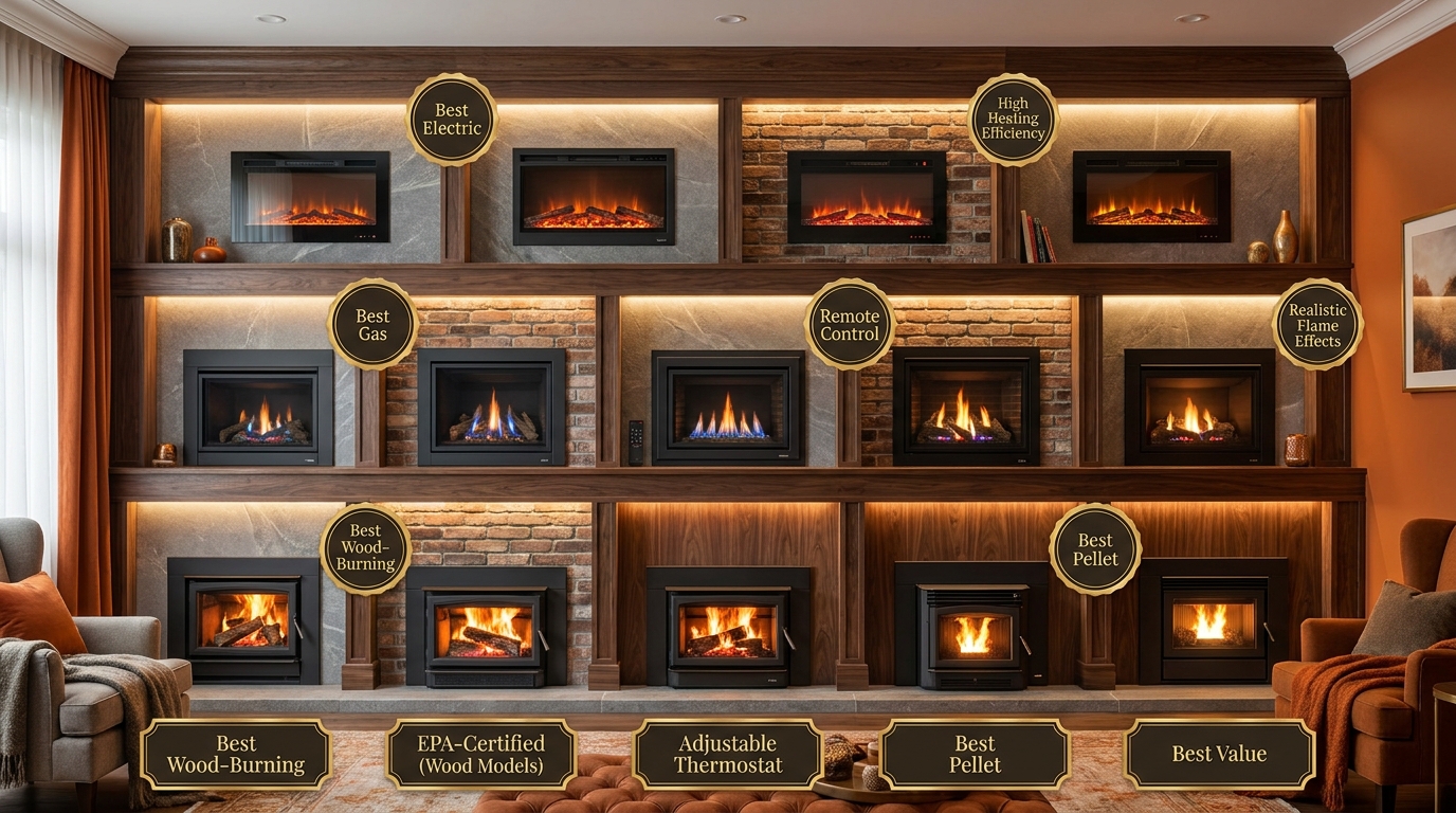 14 Best Fireplace Inserts (August 2026) Reviews & Guide