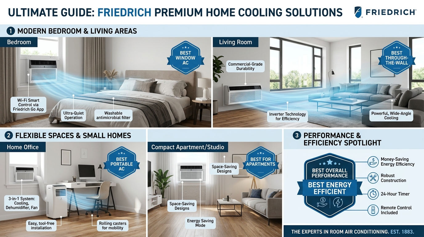 8 Best Friedrich Air Conditioner (August 2026) Top Picks