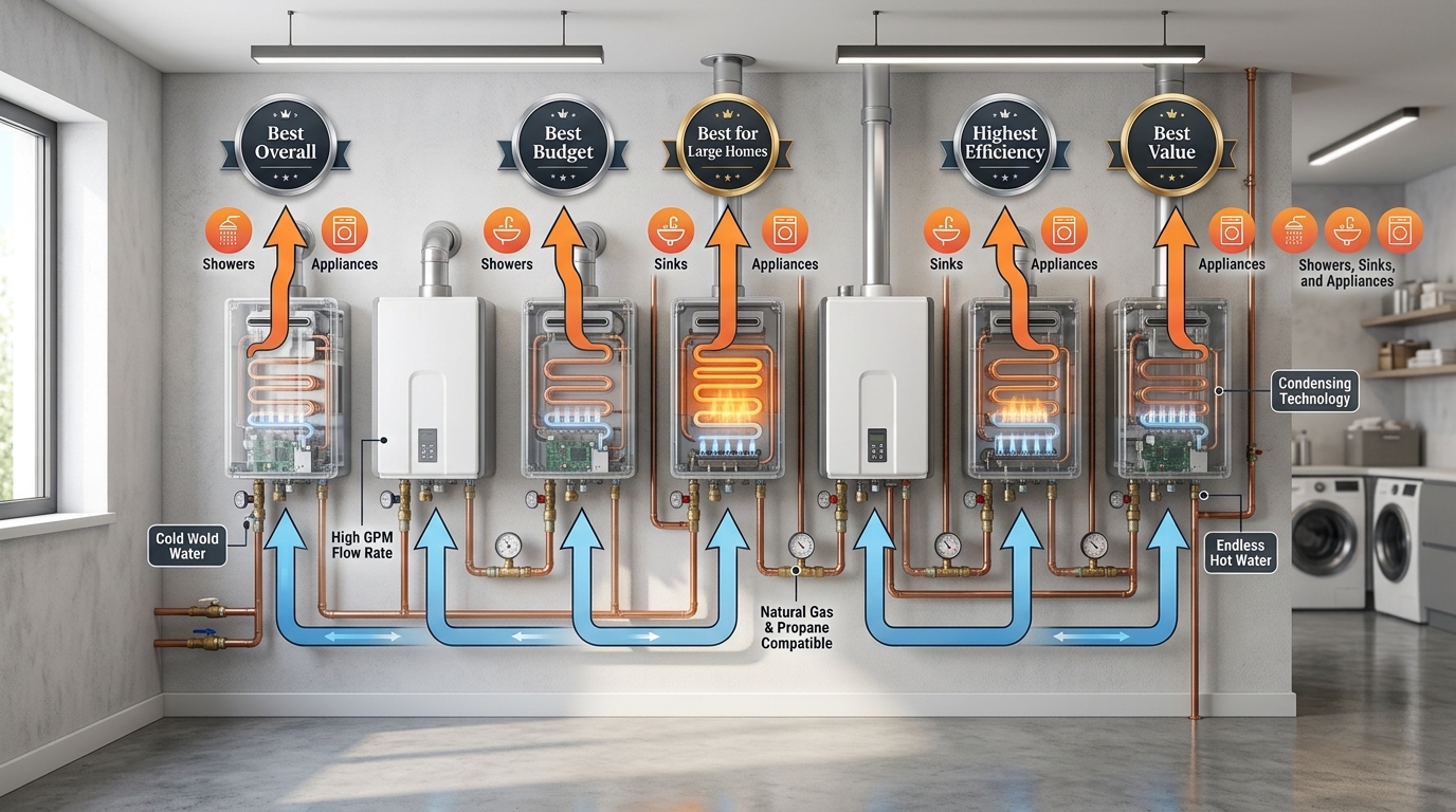 10 Best Gas Tankless Water Heater (August 2026) – Top Picks for Every Home