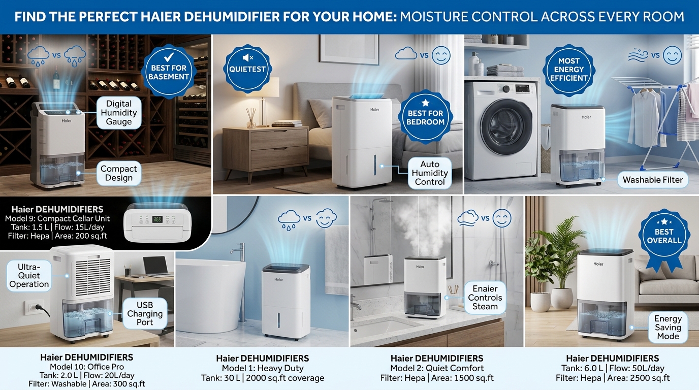 8 Best Haier Dehumidifier (August 2026) Reviewed