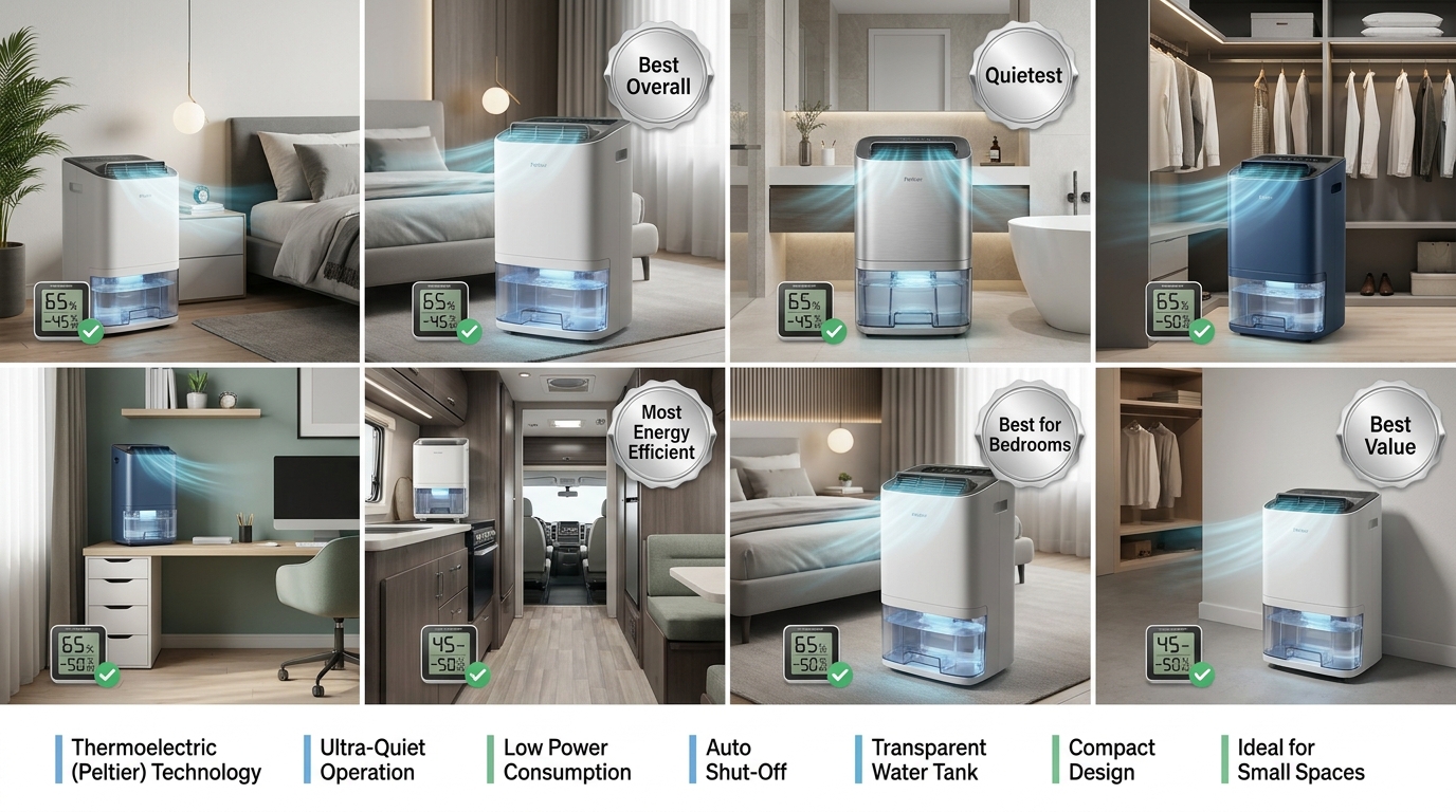 10 Best Peltier Dehumidifiers (August 2026): Expert Reviews