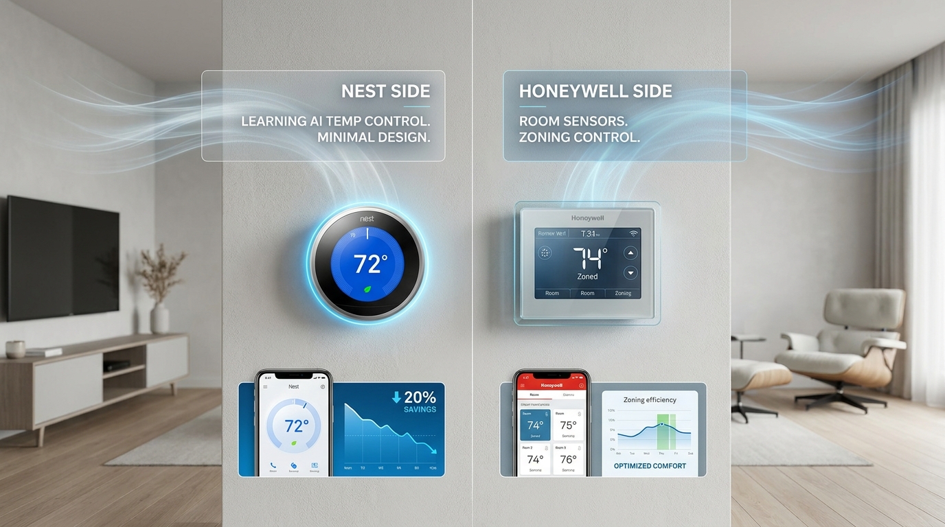 11 Best Nest vs Honeywell Thermostats (August 2026): Full Comparison