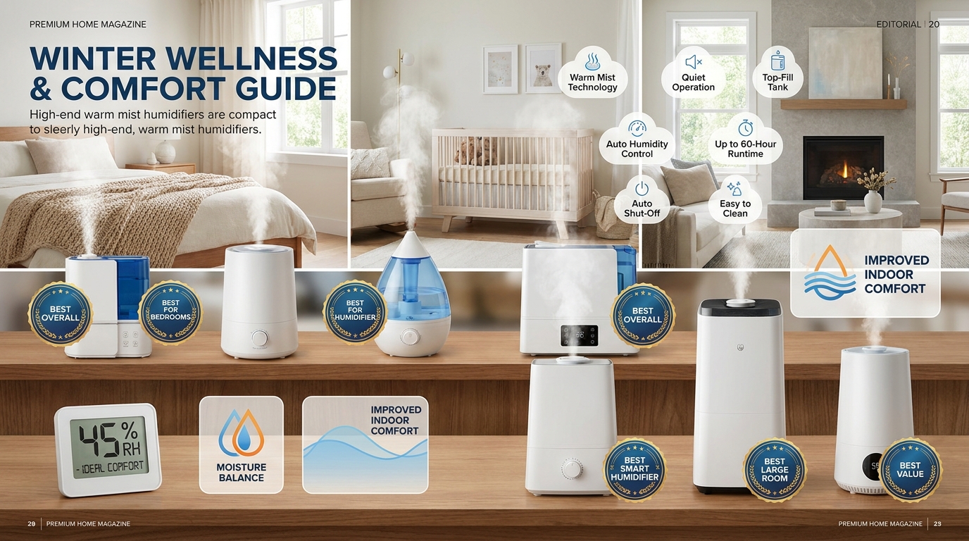 10 Best Warm Mist Humidifiers (August 2026) Expert Picks