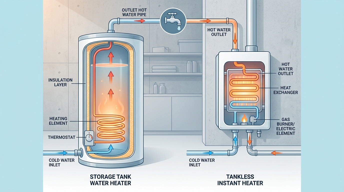 How Does a Water Heater Work: Complete Guide 2026