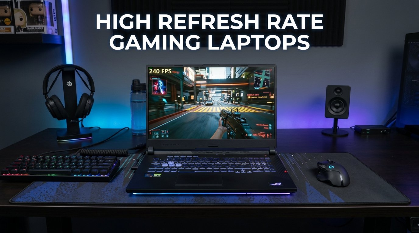10 Best High Refresh Rate Gaming Laptops (August 2026)