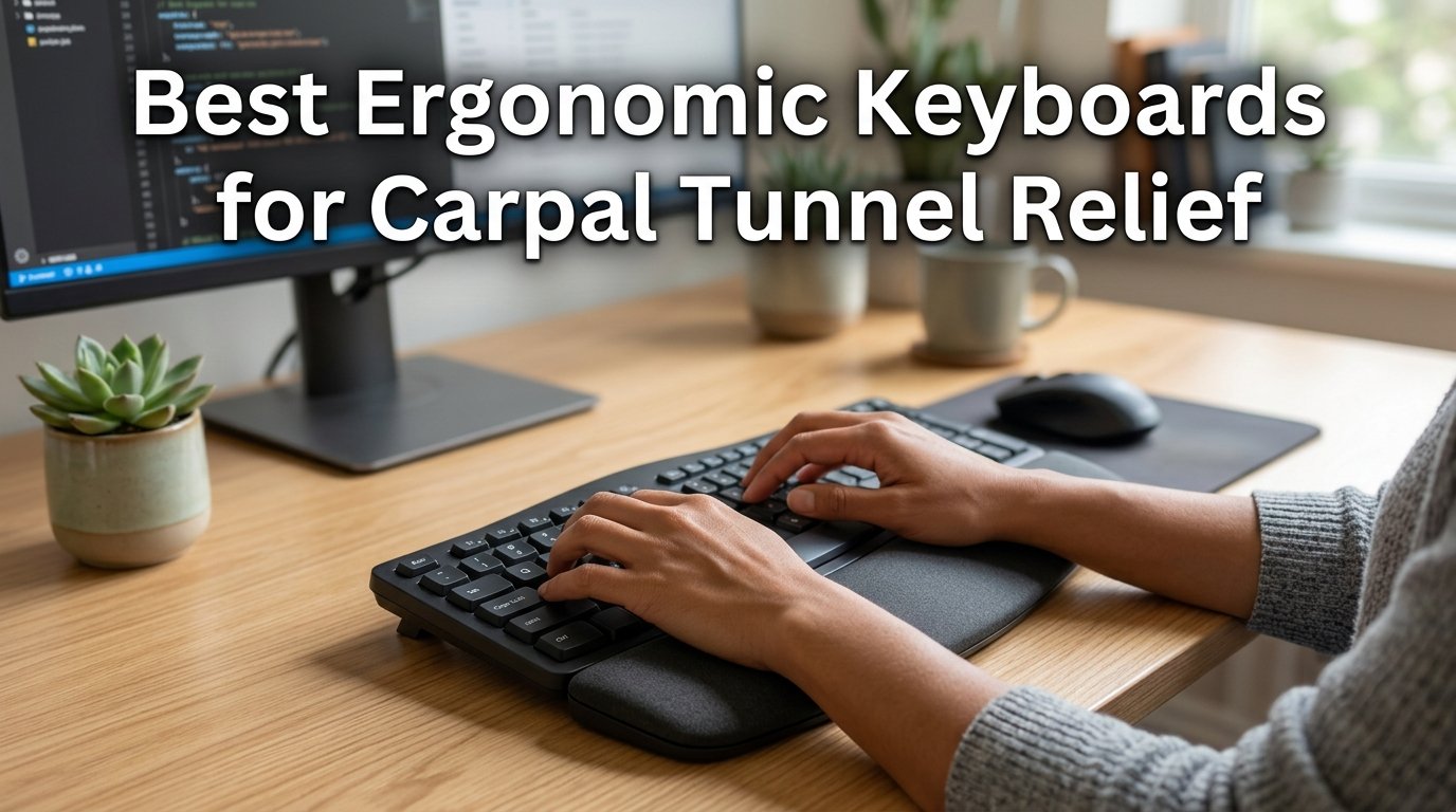 Best Ergonomic Keyboards for Carpal Tunnel Relief (August 2026)