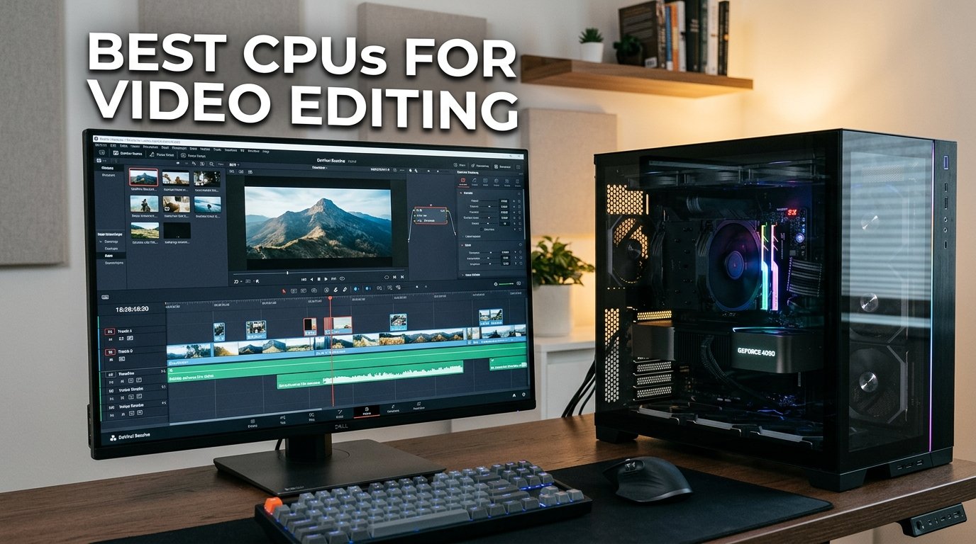 10 Best CPUs for Video Editing (August 2026)