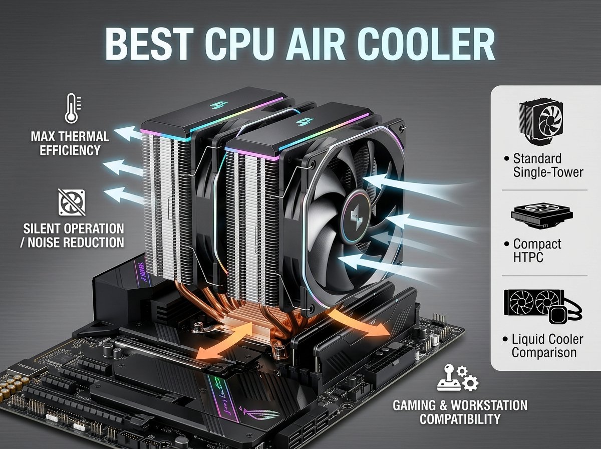 10 Best CPU Air Cooler (August 2026) – Complete Buyer’s Guide