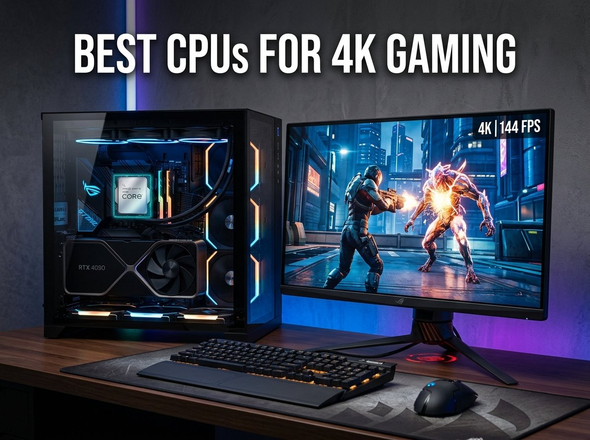 10 Best CPUs for 4K Gaming (August 2026) Complete Guide