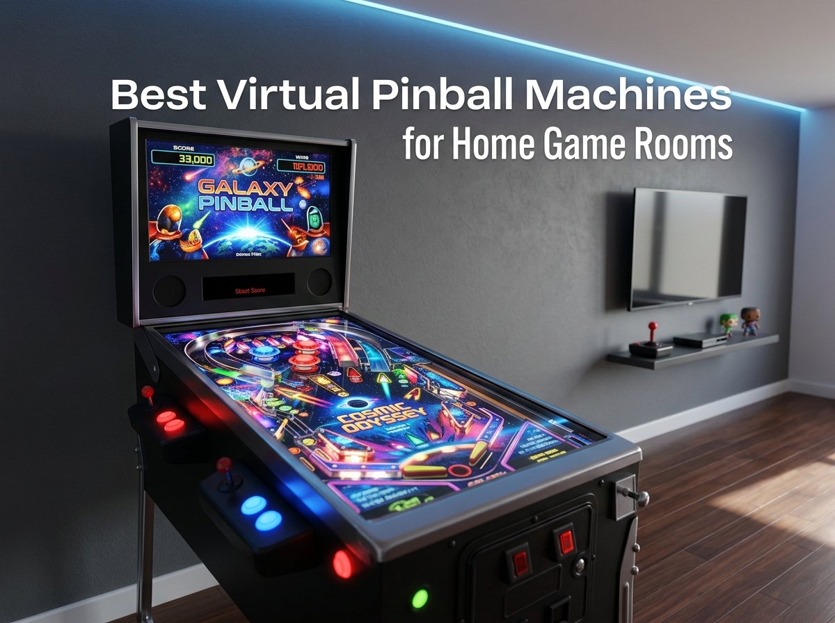 10 Best Virtual Pinball Machines for Home Game Rooms (August 2026)