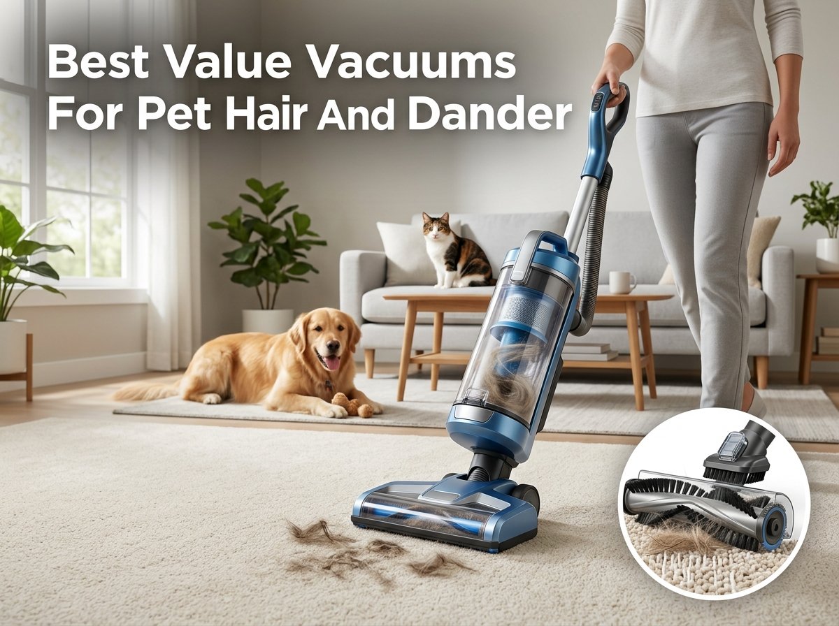 10 Best Value Vacuums For Pet Hair And Dander (August 2026)