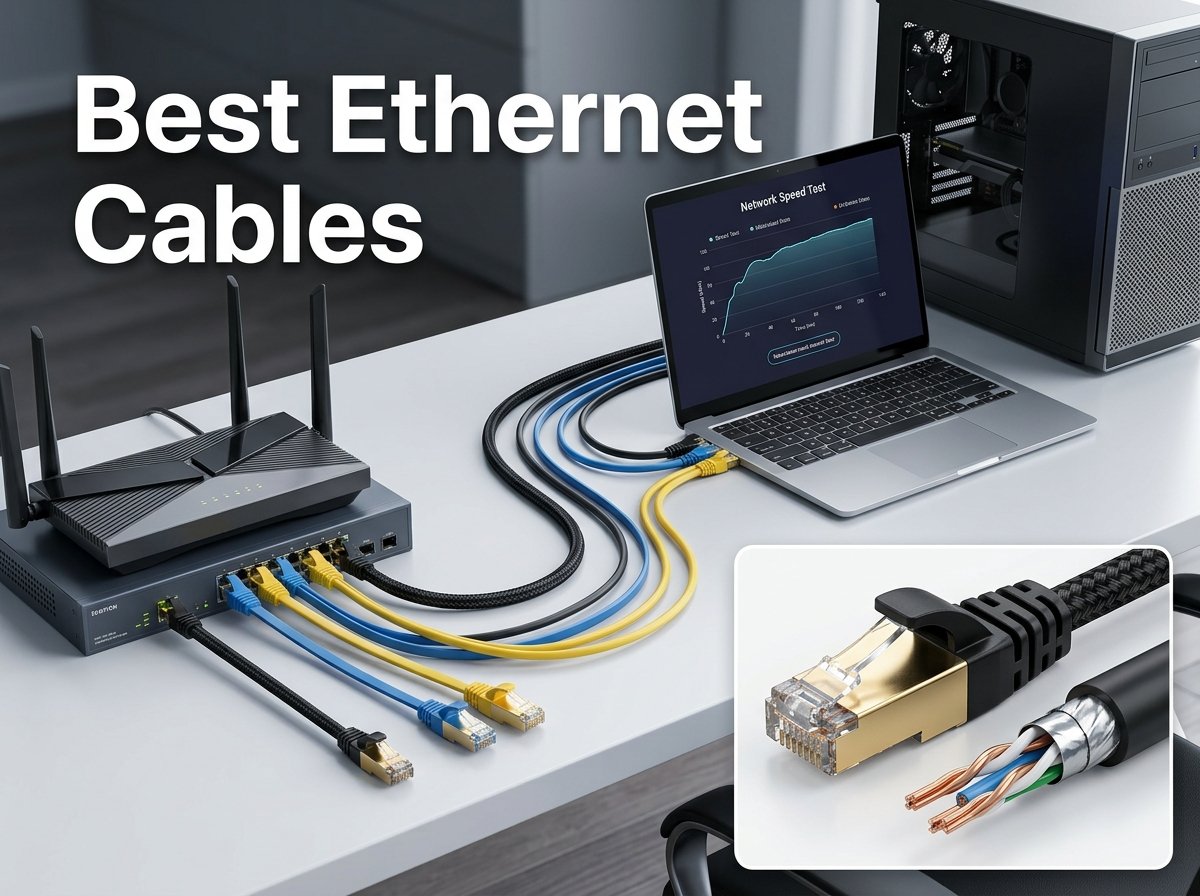 8 Best Ethernet Cables (August 2026) – Top Picks Tested and Reviewed