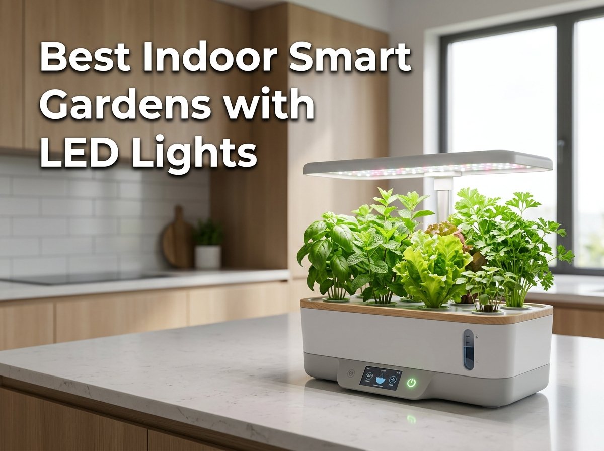 12 Best Indoor Smart Gardens with LED Lights (August 2026)