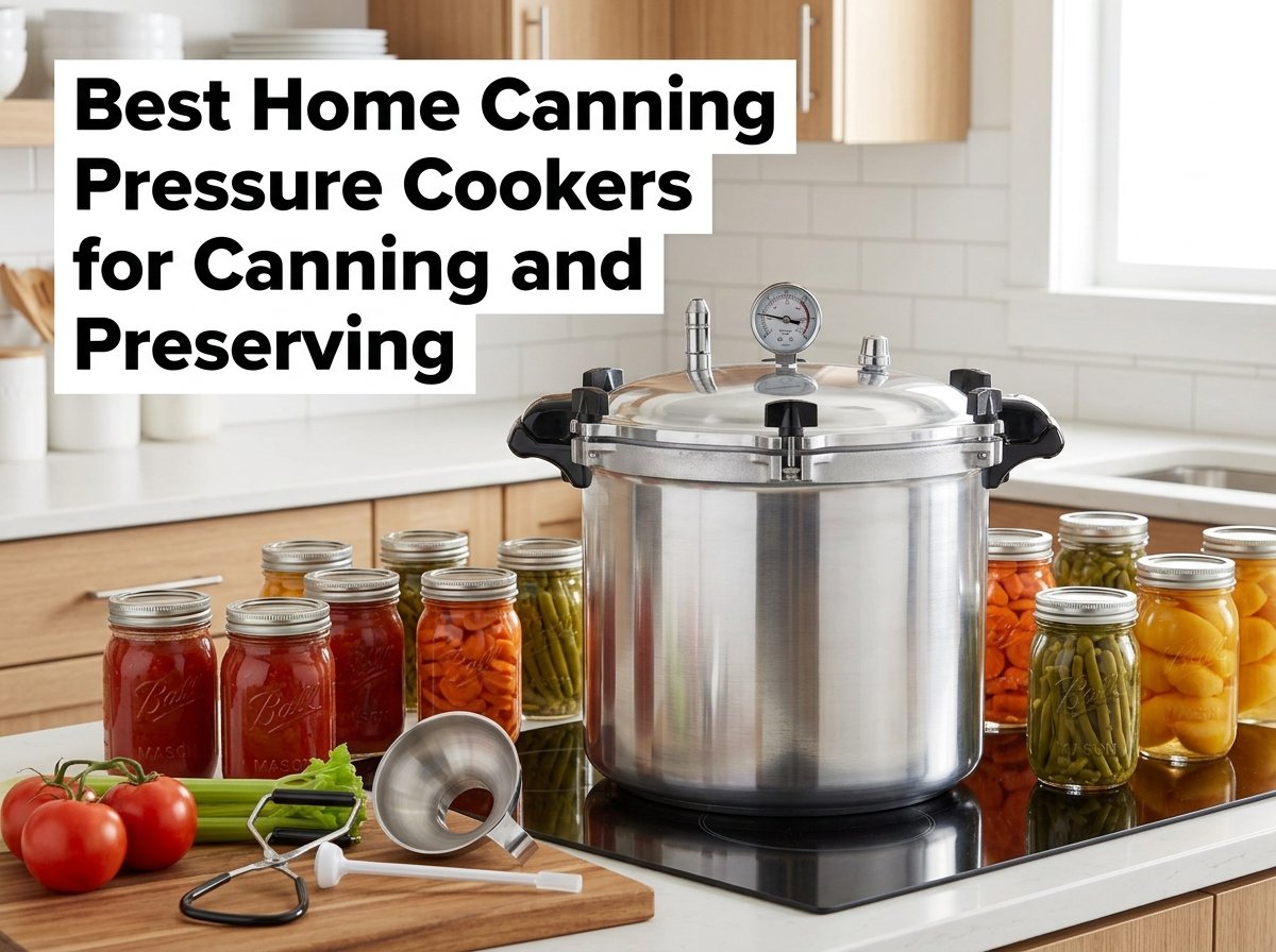 8 Best Home Canning Pressure Cookers (August 2026)