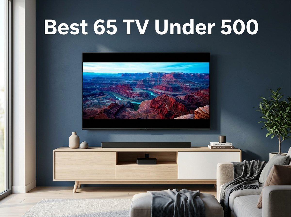 8 Best 65 TVs Under $500 (August 2026): Expert Reviews