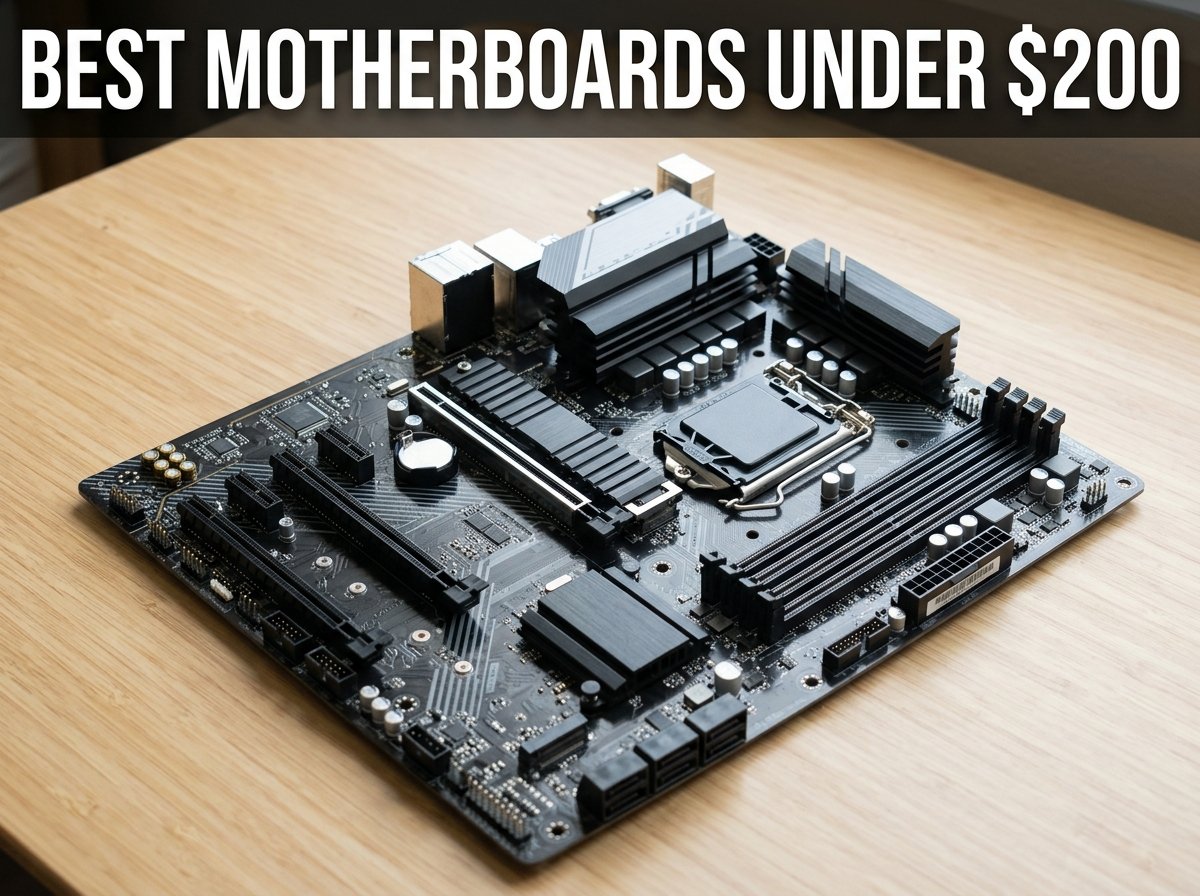 7 Best Motherboards Under $200 (August 2026)