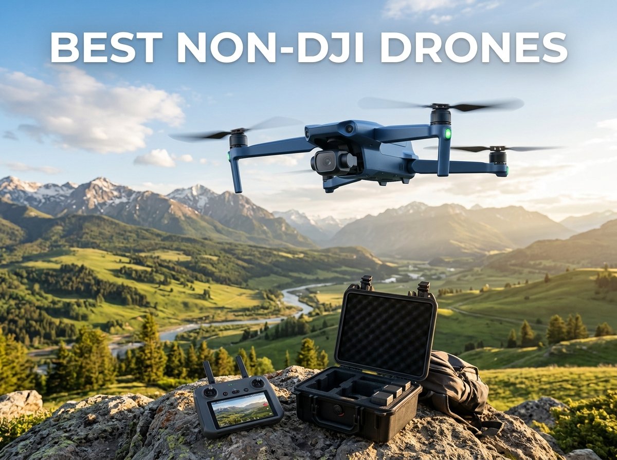 15 Best Non-DJI Drones (August 2026): Expert Reviews