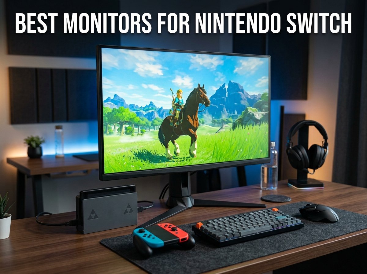 Best Monitors for Nintendo Switch