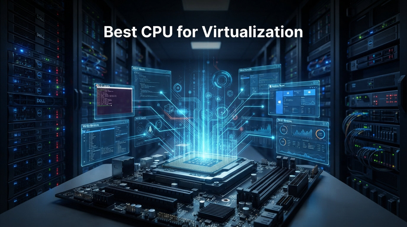 10 Best CPUs for Virtualization (August 2026) Tested for Homelabs and Servers