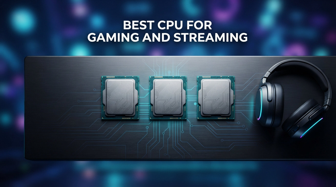 10 Best CPUs for Gaming and Streaming (August 2026) Tested & Ranked
