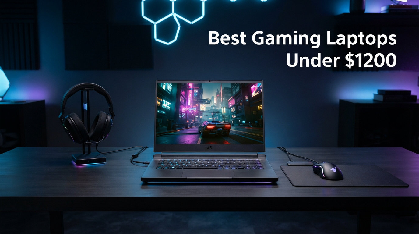 10 Best Gaming Laptops Under $1200 (August 2026): Expert Tested & Ranked
