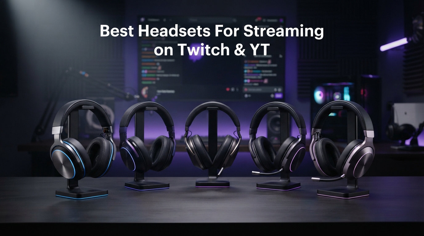 12 Best Headsets For Streaming on Twitch and YT (August 2026)